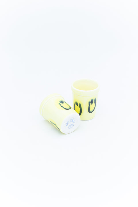 Frizbee Ceramics Play Cup-Yellow Smile