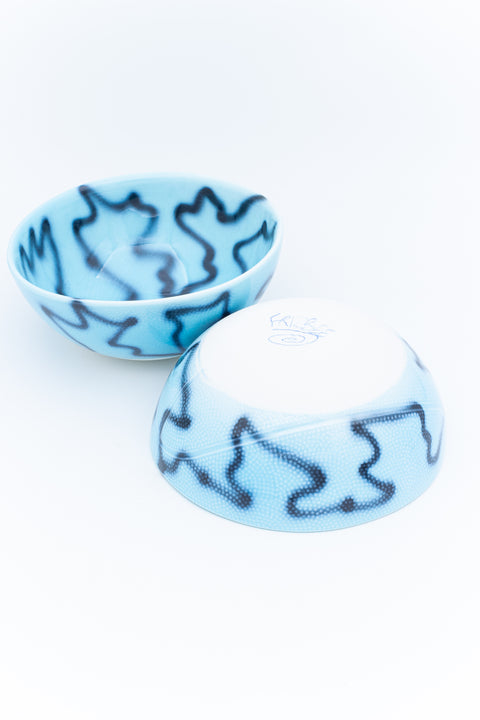 Frizbee Ceramics BBOL Blue Pizza