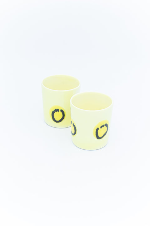 Frizbee Ceramics Bulle Cup-Yellow Smile