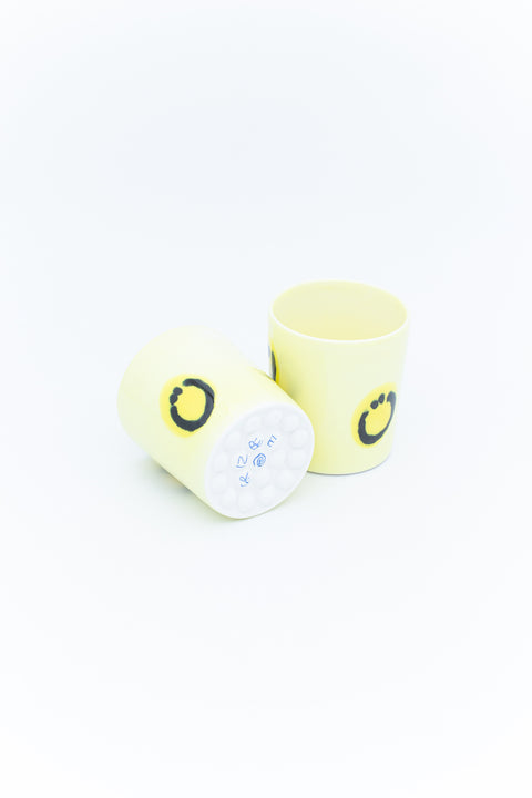 Frizbee Ceramics Bulle Cup-Yellow Smile