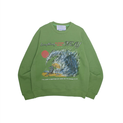 Everything will be OK crewneck