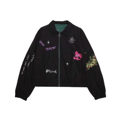 Todo Bien Reversible Jacket Black/Green