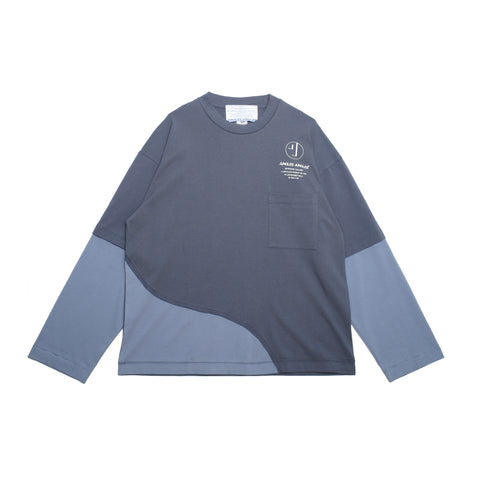 Double layer long sleeve tee