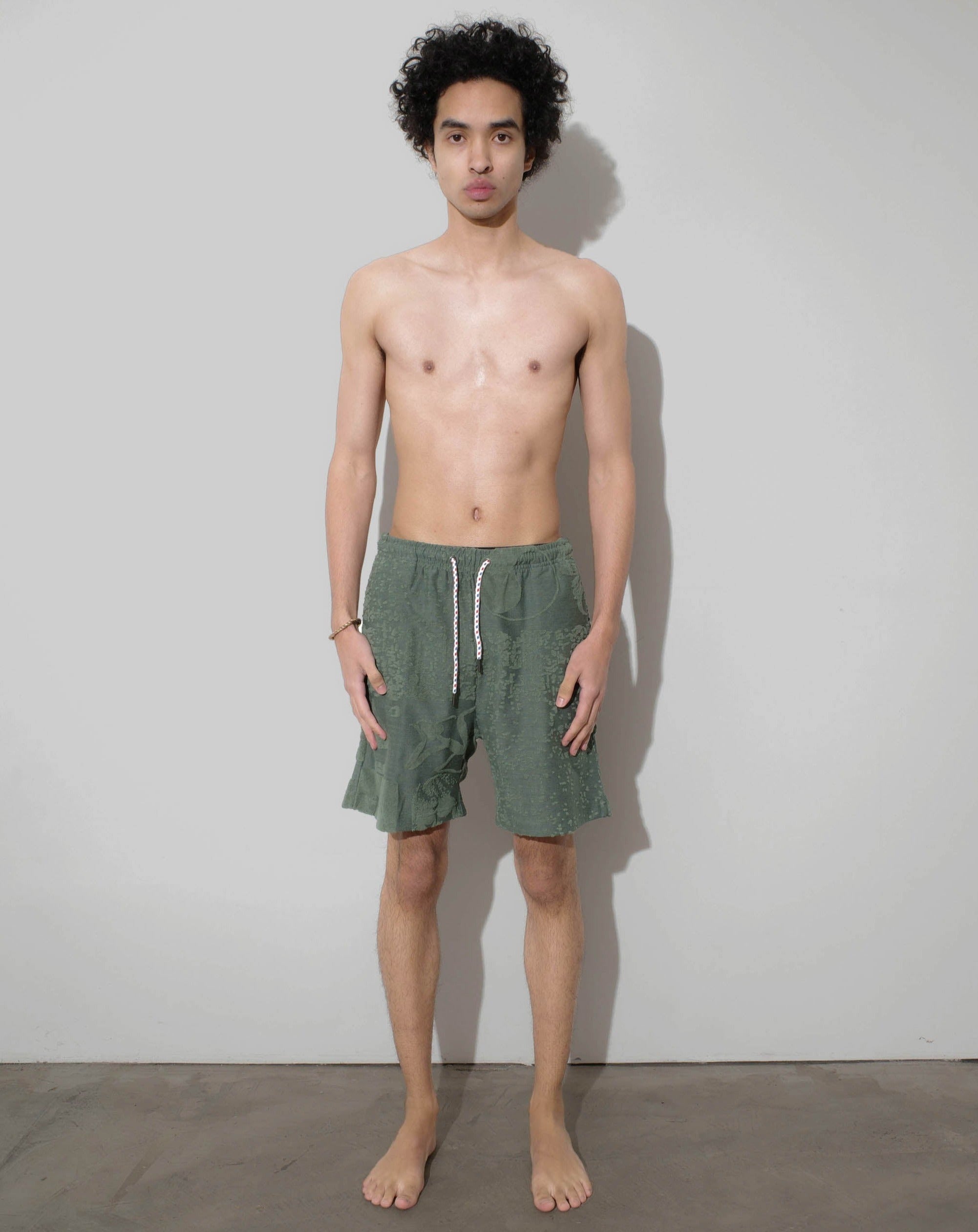 Symbols Terry Towelling Shorts JUNGLES