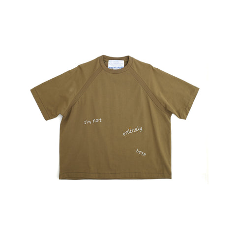 Not Entirely Here Tee