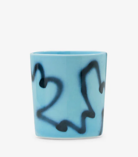 Frizbee Ceramics Bulle Cup-Blue Pizza