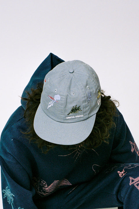 New Era 8 panel good fortune cap