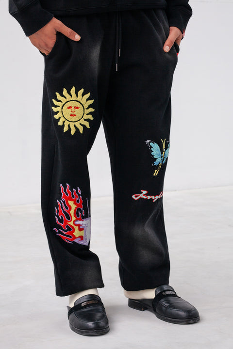 Life Death Rebirth Track Pants